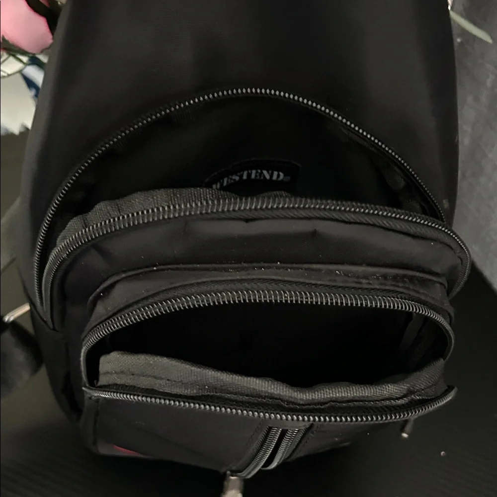 NWOT Black Sling Bag Unisex